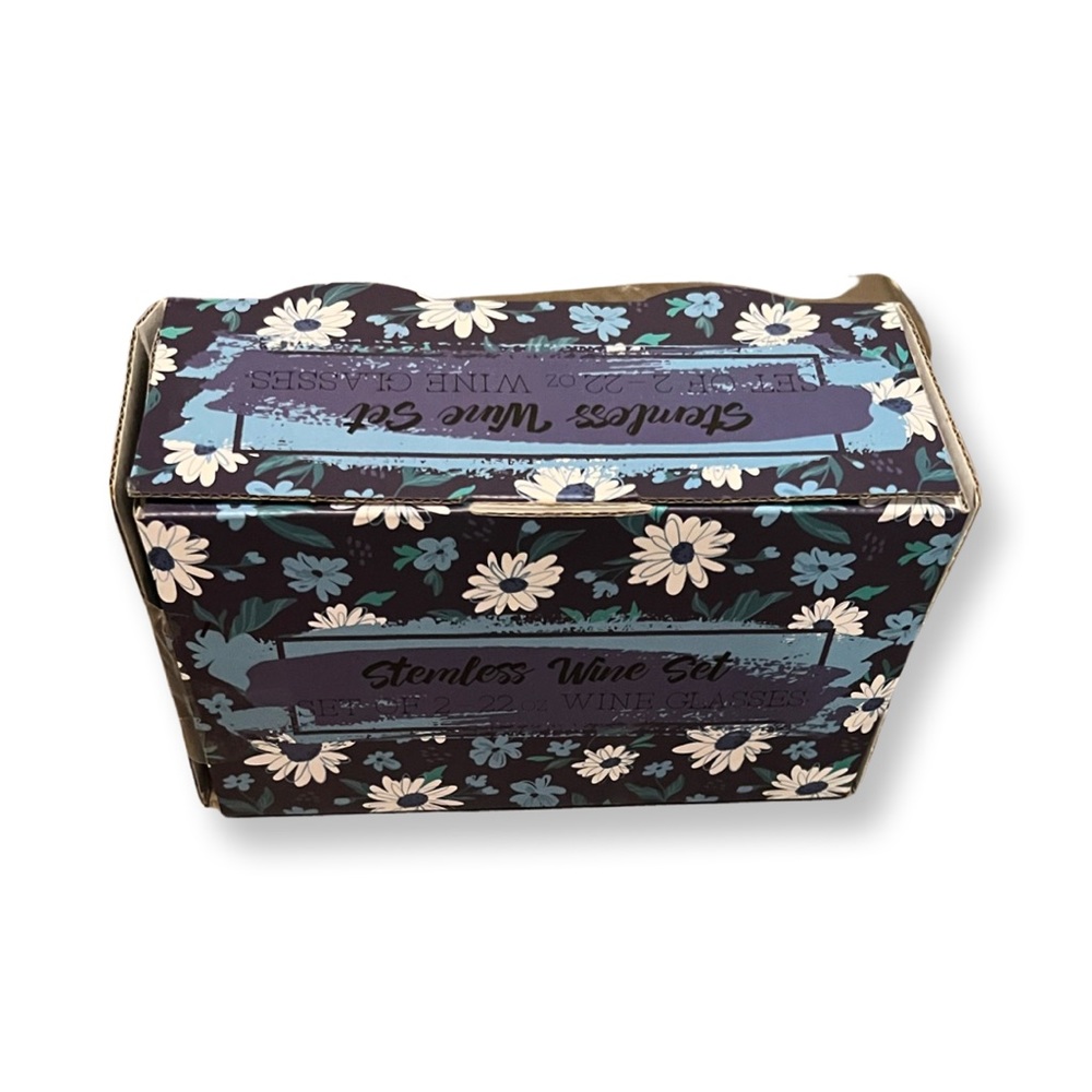 Stemless Wine set  Brans New Great Gift idea - Picture 4 of 6